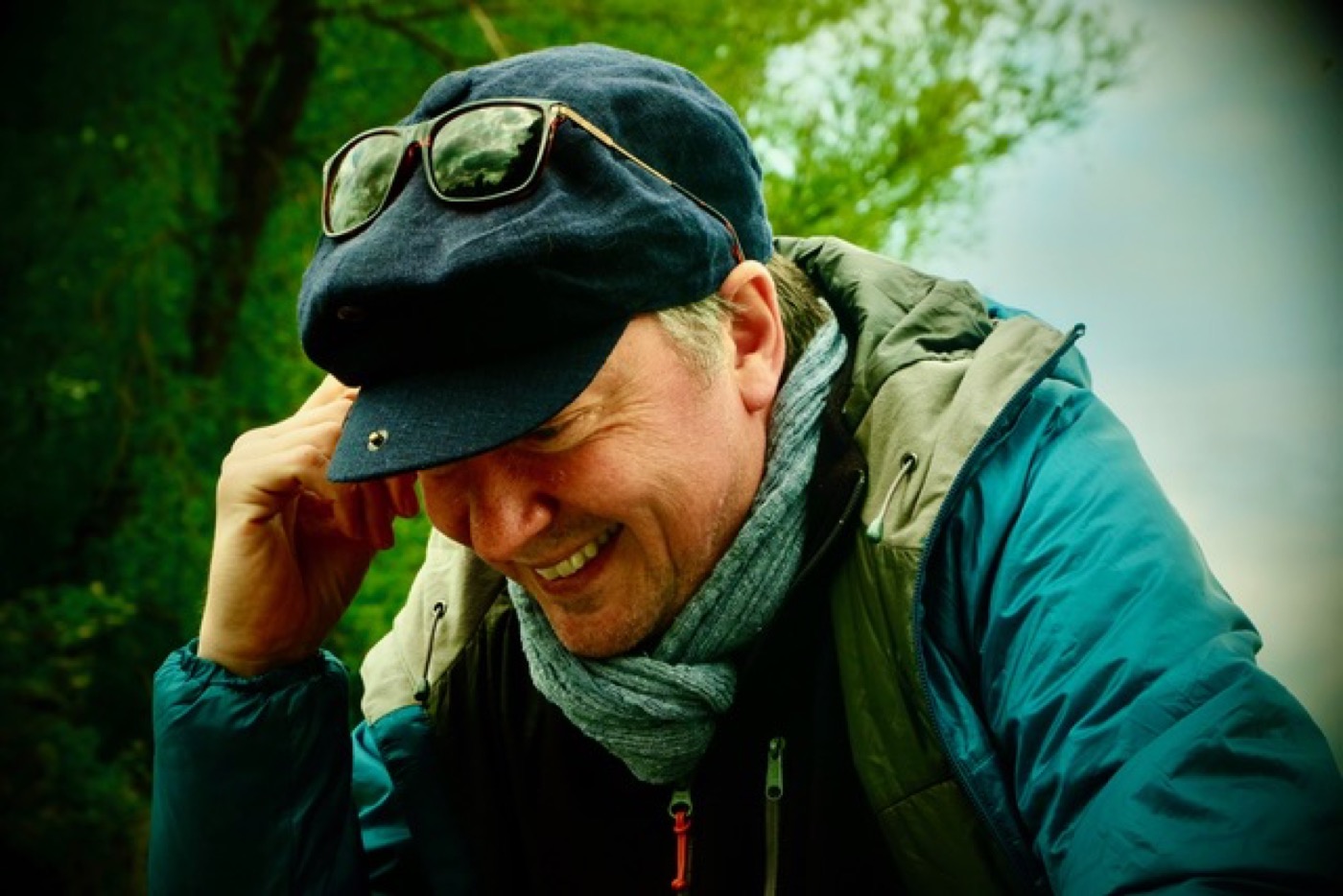 Justin James outdoors