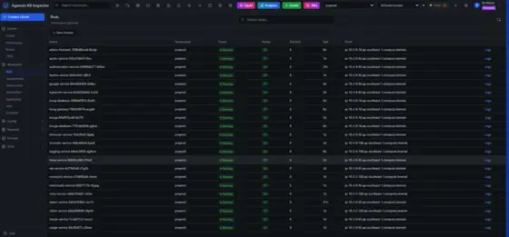 K8 Inspector screenshot