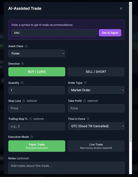 SignalFabric screenshot